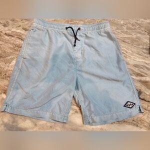 Billabong Kids Recycler All Day Layback Boardshorts Size M – Light Blue Swim